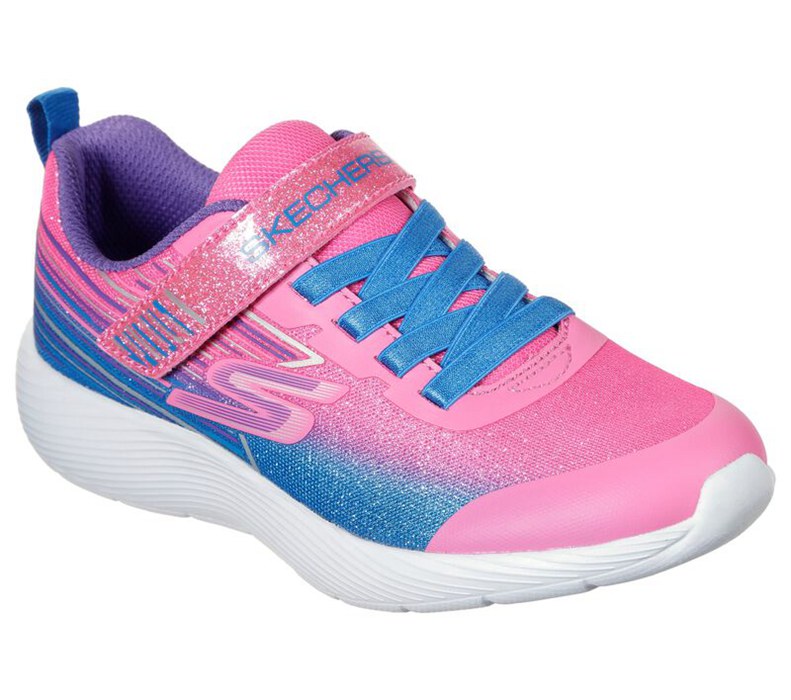 Skechers Dyna-Lite - Shimmer Streaks - Girls Sneakers Pink/Multicolor [AU-WD6418]